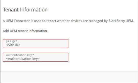 Connect Cylance Endpoint Security To BlackBerry UEM