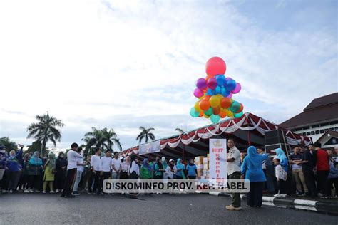 Jalan Sehat Hut Ke Korpri Jadi Ajang Silaturahmi Anggota Korpri Kep