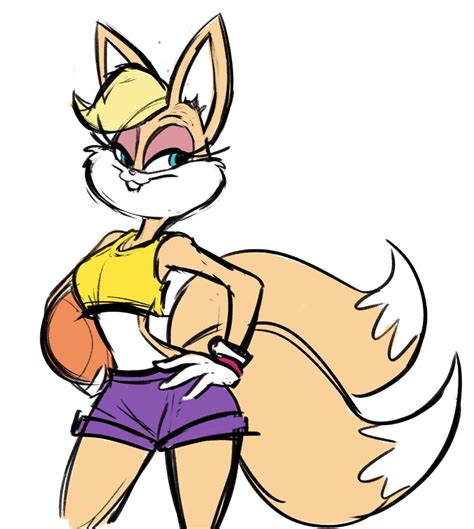 Tails X Lola Bunny RubberNinja theaaro Andrew DCのイラスト