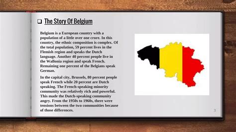 Ethenic Composition Between Belgium And Sri Lanka PPT