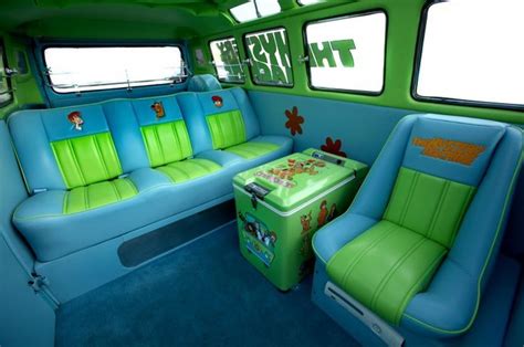 Mystery Machine Interior