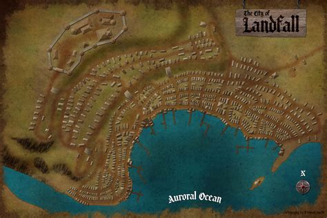 Map Of Landfall Rshadowofthedemonlord