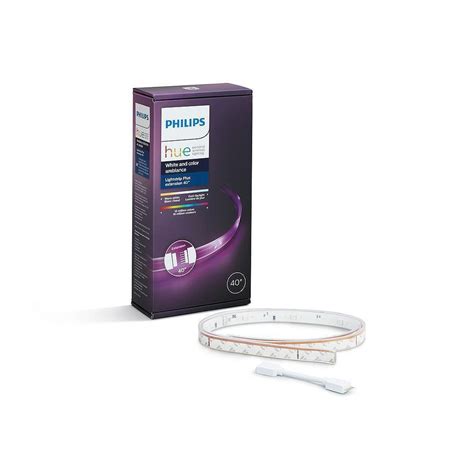 Philips Hue White And Colour Ambiance Lightstrip Plus 1m Extension V4