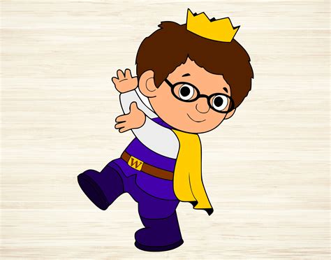 Daniel Tiger Prince Wednesday Cut File SVG DXF PNG Eps Pdf - Etsy