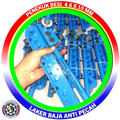 Jual Alat Penekuk Besi Alat Tekuk Besi Beton Mm Laher Besi