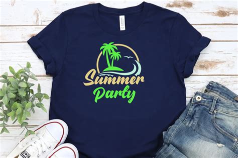 Summer Party T Shirt Graphic By Texpert Creative Fabrica