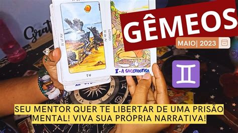 ♊gÊmeos Maio 2023💥 Mensagem Forte Um Mentor Quer Te Libertar Dessa