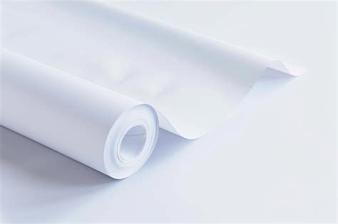 View Of Rolling Paper Mockup Design Premium Ai Generated Image