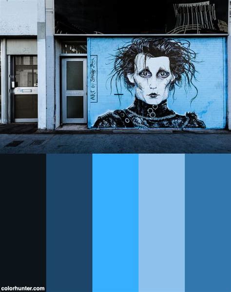 Edward Scissorhands By Squiddy Johnson Color Palette Color Palette