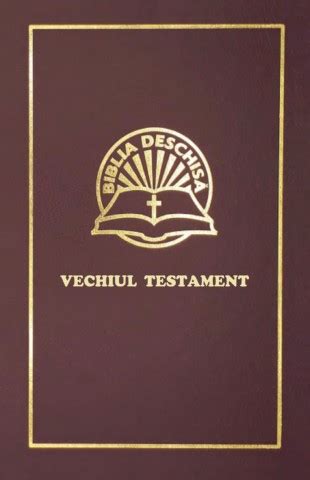 Biblia Deschis Vechiul Testament The Virtual Library Page