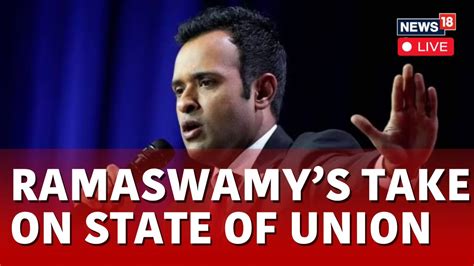 Vivek Ramaswamy News Live Vivek Ramaswamy Speech Live Today