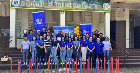 Sm City Bacolod Supports Brigada Eskwela At Mabini Elementary School