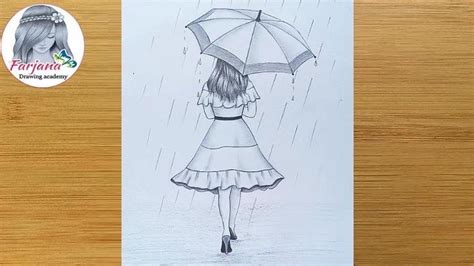 Easy Umbrella Drawing Ideas How To Draw An Umbrella