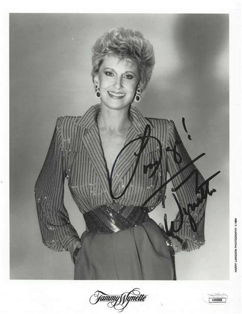 TAMMY WYNETTE Signed Autograph 8x10 Promo Photo Opens In A New Window