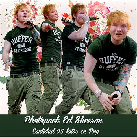 Pack Png Ed Sheeran By Upinflames12 On Deviantart