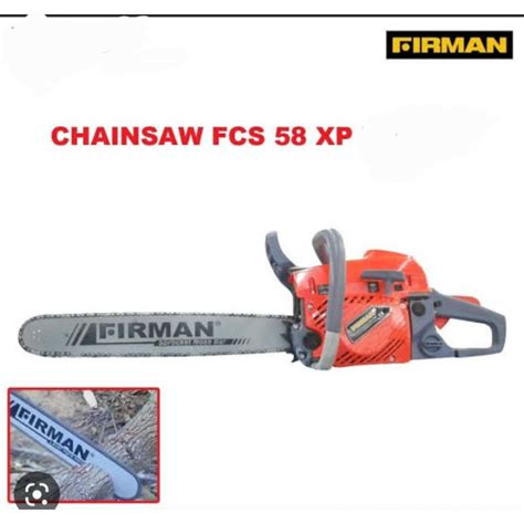 Jual Mesin Chainsaw Potong Pohon Kayu Gergaji Firman Fcs Xp Bar