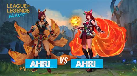 League Of Legends Mobile Wild Rift Ahri Vs Ahri MID Napasurrender