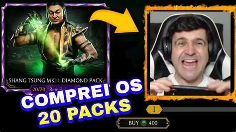 Pacote Shang Tsung Mk Comprei Todos Os Pacotes E Vejam S O Que Eu