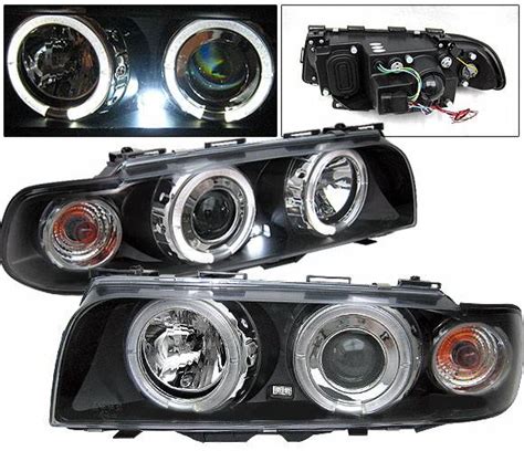 Bmw Series Car Option Halo Projector Headlights Black Lp Be Bc