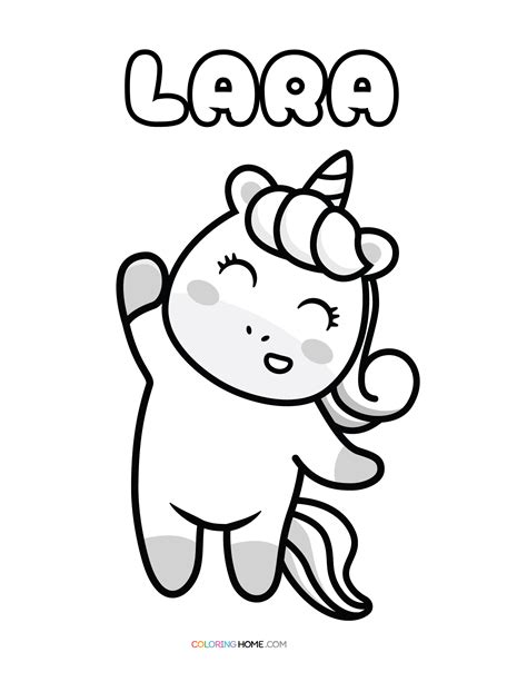 Lara Name Coloring Pages Coloring Home