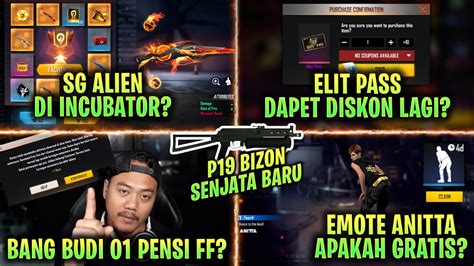 BOCORAN INCUBATOR SG 2 M1887 ELITE PASS DISKON BUDI01 GAMING PENSI FF