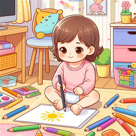 お絵描きが子供・幼児に与える創造力と成長 幼児子供・孫の成長を促す育て方・遊び・プレゼント