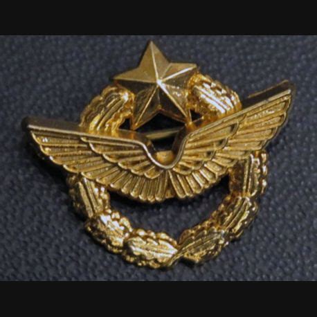 brevet de pilote d avion de l armée de l air doré l or fin insigne