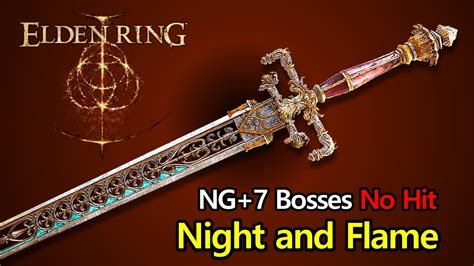 Elden Ring Sword Of Night And Flame Vs Ng Bosses Fights Eldenring