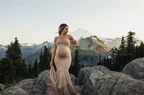 Maternity Gown For Photo Shoots Mermaid Style Maternity Etsy