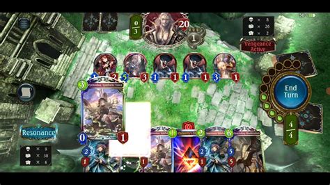 Shadowverse Calamity Portal Vs Discard Vengeance Blood Youtube