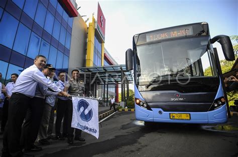 Penambahan Bus Transjakarta Antara Foto