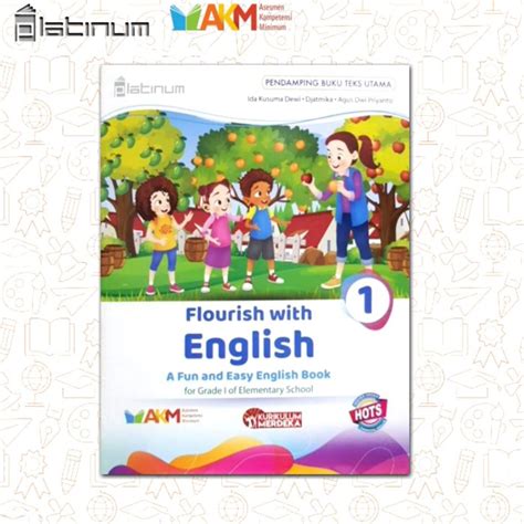 Jual Buku Bahasa Inggris Tiga Serangkai Kelas 1 SD Kurikulum Merdeka