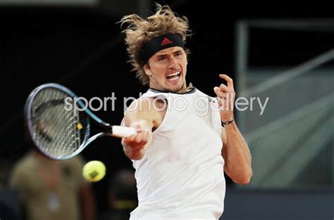 Alexander Zverev Germany Madrid Open Final 2021 Images Tennis Posters