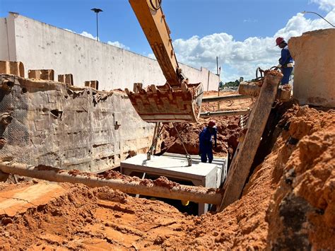 Alagoinhas Prefeitura realiza importante obra de drenagem na região