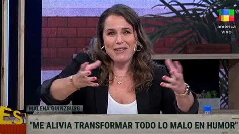 Malena Guinzburg le confesó su amor a Guillermo Andino Estaba