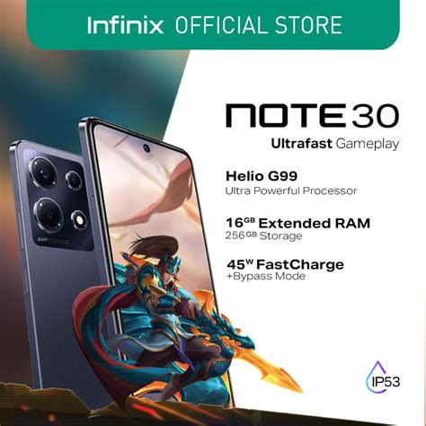 Infinix Note Series G D G G Gaming Chipset W Bypass