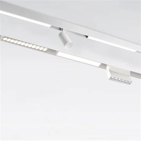 Dimmable Magnet Linear Track Light Slim Surface Mount 48v Led Magnetic Tracklight System China