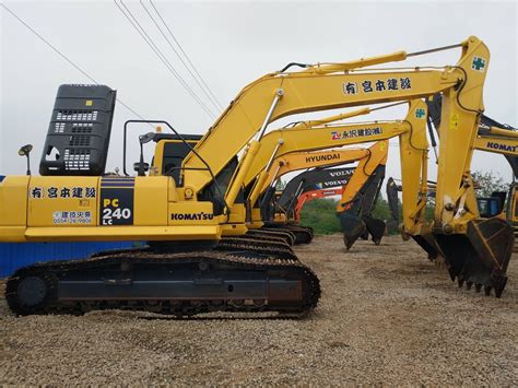 Used Komatsu Excavator Pc240 Komatsu Digger Secondhand 24t Construction Machinery Original