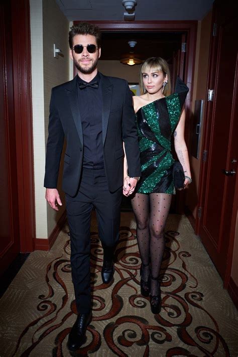 Miley Cyrus And Liam Hemsworth Gave The Met A Couples Moment For The