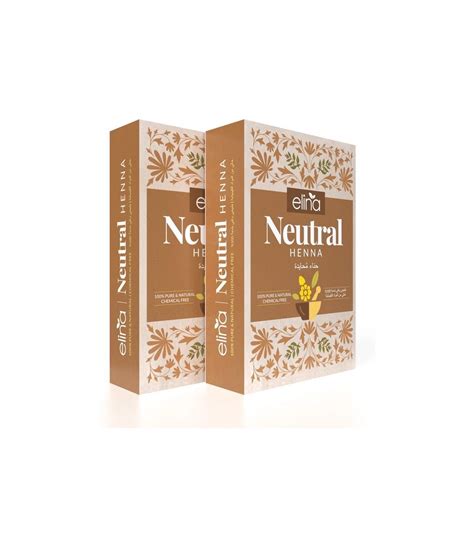 Natural Neutral Henna 100g Elina Herbs