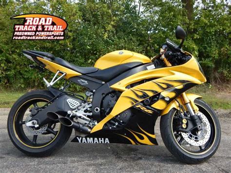 2008 Yamaha R6 Yellow Motorcycles For Sale