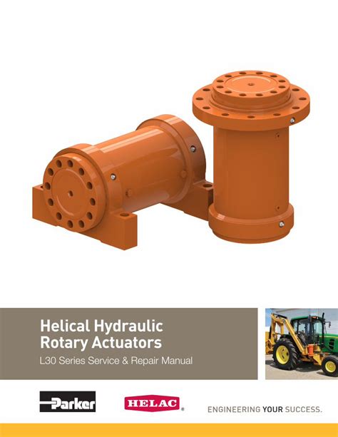 Pdf Helical Hydraulic Rotary Actuators Helac Corporation