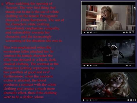 Scream opening scene analysis