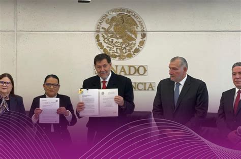 Segob Entrega Leyes Secundarias De Reforma Judicial Al Senado 8 Columnas