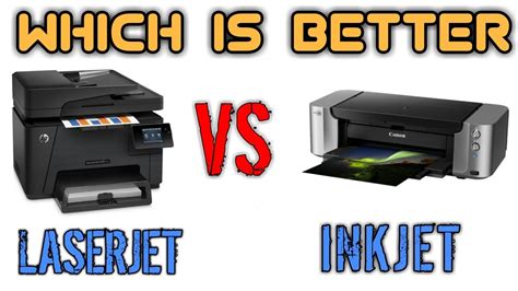 Laserjet Vs Inkjet Printer Which Is Better Which You Should Buy