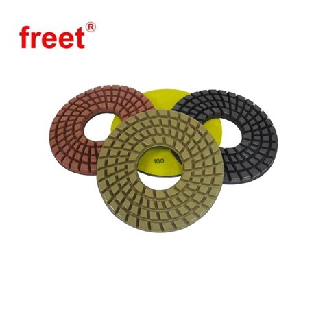 Flexible Resin Bond Diamond Grinding Polishing Pads Stone Tools For