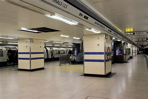 Heathrow Terminals 123 Underground Station Refurbished 201