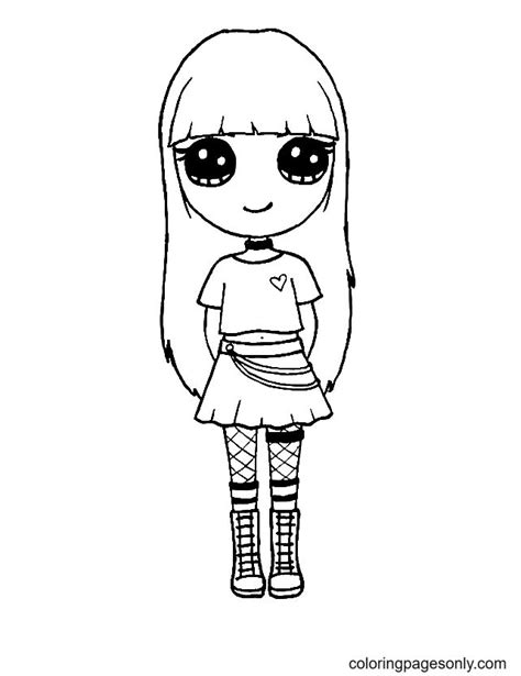 Chibi Rose Blackpink Coloring Pages Blackpink Coloring Pages