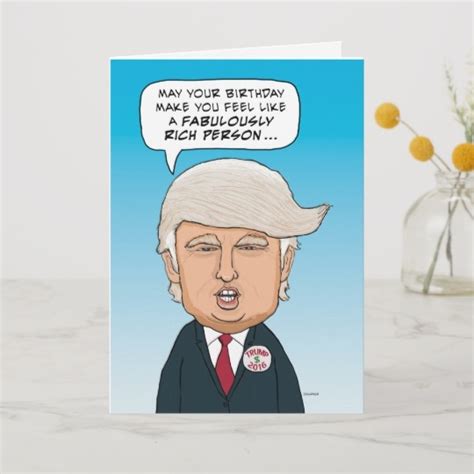 20+ Donald Trump Birthday Card Templates FREE - Candacefaber