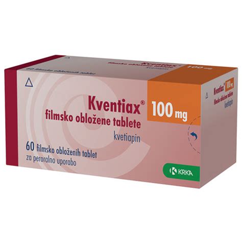 Kventiax 100 mg filmsko obložene tablete | Krka